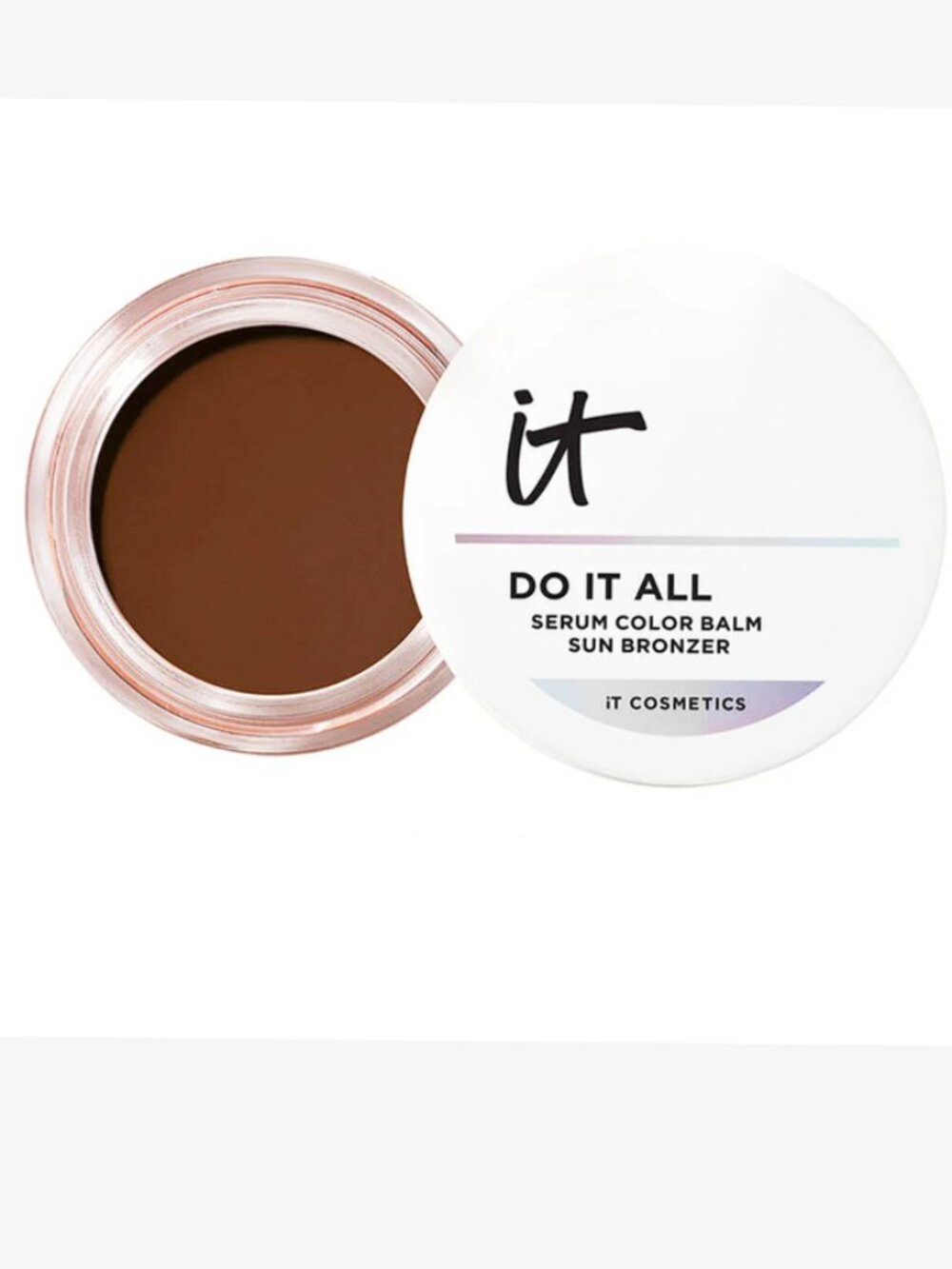 iT Cosmetics Do It All Serum Color Balm Sun Cream Bronzer Sun Tan 400 NEW